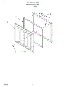 02 - Section parts for Whirlpool Freezer EH100FXJW00 from AppliancePartsPros.com