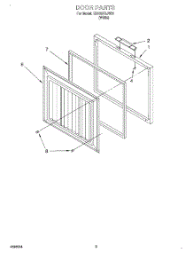 02 - Section parts for Whirlpool Freezer EH100FXJW01 from AppliancePartsPros.com