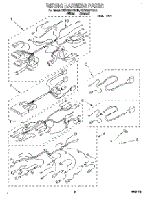 06 - Wiring Harness parts for Kitchenaid Range KERC507YAL2 from AppliancePartsPros.com
