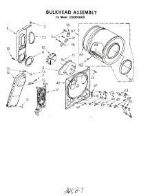 04 - Section parts for Whirlpool Dryer LE5600XKW0 from AppliancePartsPros.com