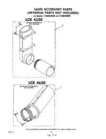 15 - Lck 4500 , Lck 4600 parts for Whirlpool Washer Dryer Combo LT5004XMW0 from AppliancePartsPros.com