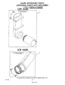 15 - Lck 4500 , Lck 4600 parts for Whirlpool Washer Dryer Combo LT5000XSW2 from AppliancePartsPros.com