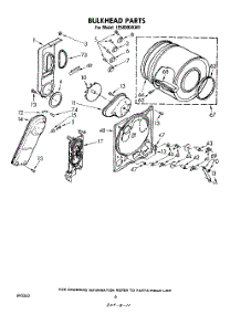 04 - Section parts for Whirlpool Dryer LE5800XKW1 from AppliancePartsPros.com