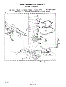 04 - Section parts for Whirlpool Dryer LG5531XKW1 from AppliancePartsPros.com