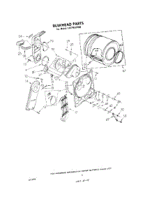 04 - Section parts for Whirlpool Dryer LE5795XPW0 from AppliancePartsPros.com