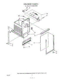 04 - Section parts for Whirlpool Compactor TF4500XLP0 from AppliancePartsPros.com