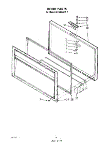 03 - Section parts for Whirlpool Freezer EH120CXLW7 from AppliancePartsPros.com