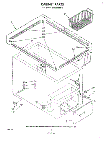 02 - Section parts for Whirlpool Freezer EH230FXLN2 from AppliancePartsPros.com