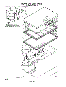 03 - Section parts for Whirlpool Freezer EH090FXLN5 from AppliancePartsPros.com
