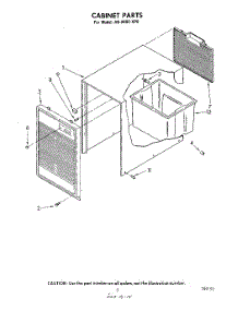 03 - Section parts for Whirlpool Dehumidifier AD0482XP0 from AppliancePartsPros.com