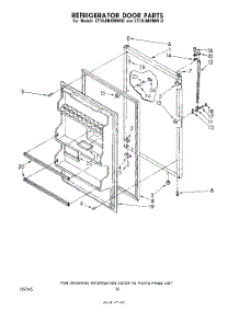 08 - Section parts for Whirlpool Refrigerator ET18JMXMWR2 from AppliancePartsPros.com
