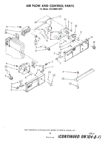 08 - Airflow And Control parts for Whirlpool Refrigerator ED22MM1LWR1 from AppliancePartsPros.com
