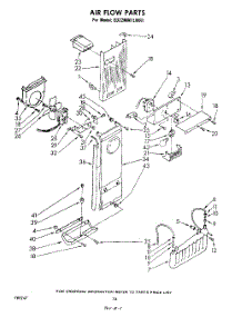09 - Airflow parts for Whirlpool Refrigerator ED22MM1LWR1 from AppliancePartsPros.com