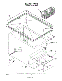02 - Section parts for Whirlpool Freezer EH15EFXPW2 from AppliancePartsPros.com