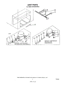 04 - Section parts for Whirlpool Freezer EH15EFXPW2 from AppliancePartsPros.com