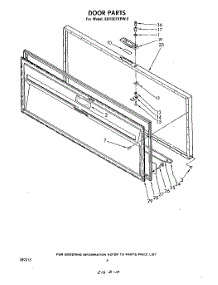 03 - Section parts for Whirlpool Freezer EH15EFXPW5 from AppliancePartsPros.com