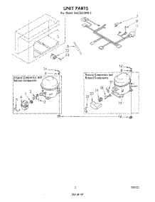 04 - Section parts for Whirlpool Freezer EH23EFXPW2 from AppliancePartsPros.com