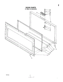 03 - Section parts for Whirlpool Freezer EH150CXPW5 from AppliancePartsPros.com