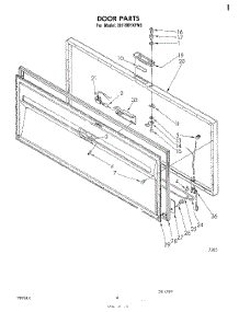03 - Section parts for Whirlpool Freezer EH180FXPN5 from AppliancePartsPros.com