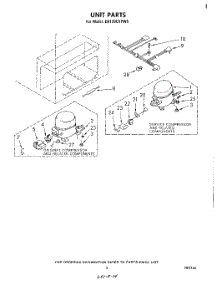 04 - Section parts for Whirlpool Freezer EH120CXPW5 from AppliancePartsPros.com