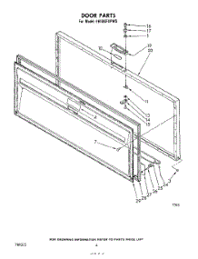 03 - Section parts for Whirlpool Freezer EH18EFXPW5 from AppliancePartsPros.com