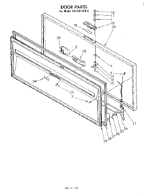 03 - Section parts for Whirlpool Freezer EH150FXPN5 from AppliancePartsPros.com