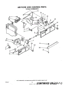 08 - Airflow And Control parts for Whirlpool Refrigerator ED22MMXRWR0 from AppliancePartsPros.com