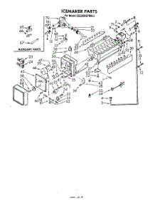 11 - Ice Maker parts for Whirlpool Refrigerator ED22EMXPWR0 from AppliancePartsPros.com
