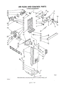 03 - Airflow And Control parts for Whirlpool Refrigerator ED22ZMXPWR0 from AppliancePartsPros.com