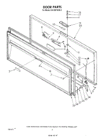 03 - Section parts for Whirlpool Freezer EH15EFXRW5 from AppliancePartsPros.com