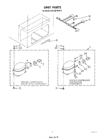 04 - Section parts for Whirlpool Freezer EH15EFXRW5 from AppliancePartsPros.com