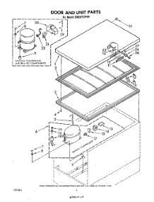 03 - Section parts for Whirlpool Freezer EH09EFXPW6 from AppliancePartsPros.com