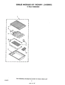 03 - Section parts for Whirlpool Cooktop RC8850XRH0 from AppliancePartsPros.com