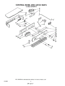02 - Section parts for Whirlpool Oven RB760PXT0 from AppliancePartsPros.com