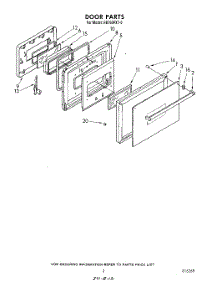03 - Section parts for Whirlpool Oven RB760PXT0 from AppliancePartsPros.com