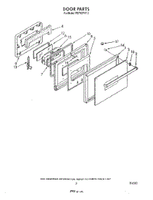 03 - Section parts for Whirlpool Oven RB760PXT2 from AppliancePartsPros.com