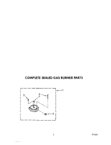 04 - Section parts for Whirlpool Cooktop SC8630EWW0 from AppliancePartsPros.com