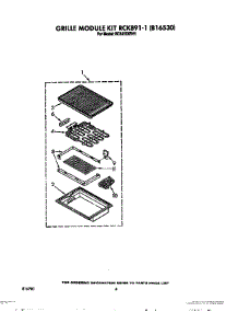 03 - Section parts for Whirlpool Cooktop RC8350XRH1 from AppliancePartsPros.com