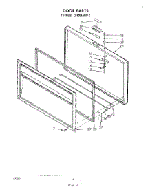 03 - Section parts for Whirlpool Freezer EH150CXKW2 from AppliancePartsPros.com