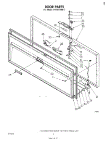 03 - Section parts for Whirlpool Freezer EH150FXKN2 from AppliancePartsPros.com