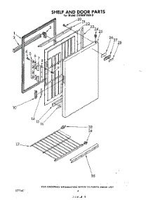 03 - Section parts for Whirlpool Freezer EV090FXKN2 from AppliancePartsPros.com