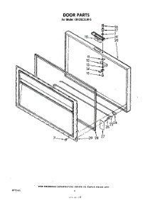 03 - Section parts for Whirlpool Freezer EH120CXLW5 from AppliancePartsPros.com