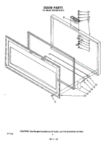 03 - Section parts for Whirlpool Freezer EH150CXLW2 from AppliancePartsPros.com
