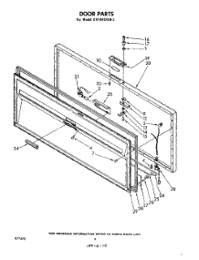 03 - Section parts for Whirlpool Freezer EH18VSXLN2 from AppliancePartsPros.com