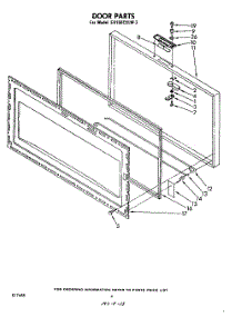 03 - Section parts for Whirlpool Freezer EH150CXLW3 from AppliancePartsPros.com