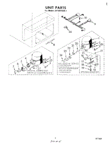 04 - Section parts for Whirlpool Freezer EH150FXLN3 from AppliancePartsPros.com