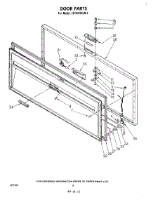 03 - Section parts for Whirlpool Freezer EH18VSXLN3 from AppliancePartsPros.com