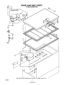 03 - Section parts for Whirlpool Freezer EH09EFXPW07 from AppliancePartsPros.com