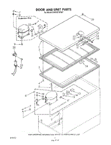03 - Section parts for Whirlpool Freezer EH09EFXPW7 from AppliancePartsPros.com