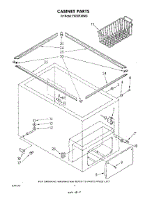 02 - Section parts for Whirlpool Freezer EH230FXSN00 from AppliancePartsPros.com